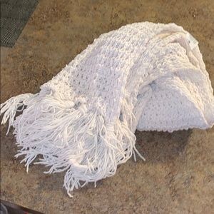 Hollister Oversized off white cream Scarf